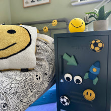 Load image into Gallery viewer, Rocket, Moon and Star Magnets (in your choice of colours)