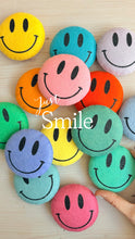 Load image into Gallery viewer, Smiley Face Garland - In your choice of colours
