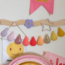 Load image into Gallery viewer, Coral Bloom Droplet Garland