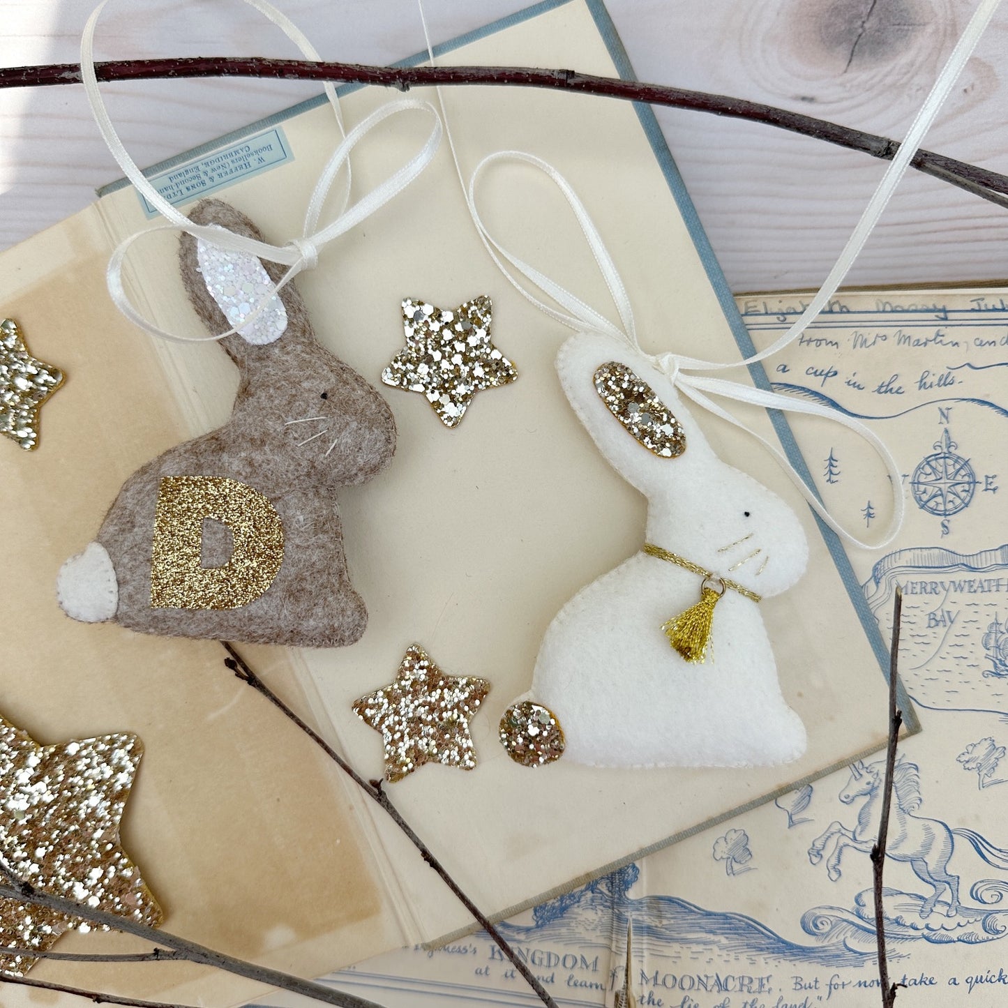 Custom Bunny Decoration