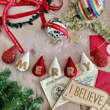 Load image into Gallery viewer, Personalised Droplet Garland with Lettering