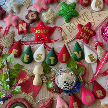 Load image into Gallery viewer, Personalised Droplet Garland with Lettering