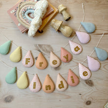 Load image into Gallery viewer, Personalised Name/Word Droplet Garland