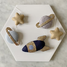 Load image into Gallery viewer, Rocket Garland - made in your choice of colours, made to order