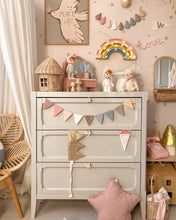 Load image into Gallery viewer, Hand sewn Bunting - Soft Pastels