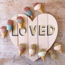 Load image into Gallery viewer, Ice cream Garland- made in your choice of colours