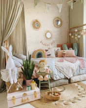 Load image into Gallery viewer, Droplet Garland - Mixed Liberty with off white and blush. Made to order.