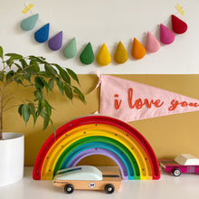 Load image into Gallery viewer, Spectrum Droplet garland. Made to order.