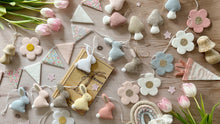 Load image into Gallery viewer, Custom colours Bunny Garland