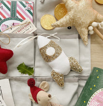 Load image into Gallery viewer, Rocket Decoration - Created in your custom colours - Made to order.