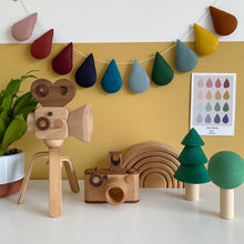 Load image into Gallery viewer, Droplet garland - Muted Spectrum. Made to order.