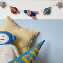 Load image into Gallery viewer, Rocket Garland - made in your choice of colours, made to order