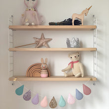 Load image into Gallery viewer, Pretty Ballerina Droplet Garland. Made to order.