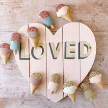 Load image into Gallery viewer, Ice cream Garland- made in your choice of colours