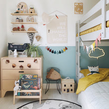 Load image into Gallery viewer, Droplet garland - Muted Spectrum. Made to order.