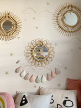 Load image into Gallery viewer, Droplet Garland - Mixed Liberty with off white and blush. Made to order.