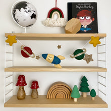 Load image into Gallery viewer, Rocket Garland - made in your choice of colours, made to order