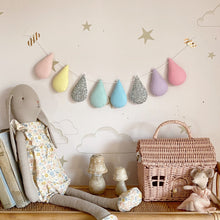 Load image into Gallery viewer, Droplet Garland- Pastel Rainbow. Made to order.
