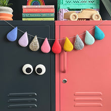 Load image into Gallery viewer, Locker magnet decoration set of googly eyes 
