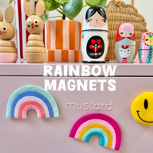 Rainbow Magnet - Made in your choice of colours
