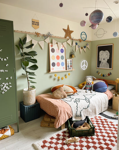 Smiley Face Garland - In your choice of colours