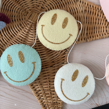 Smiley Face Garland - In your choice of colours