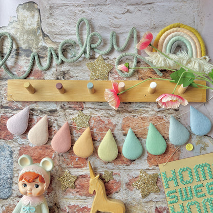 Sample Sale- Pastel Dream Droplet Garland