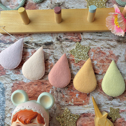 Sample Sale- Pastel Dream Droplet Garland