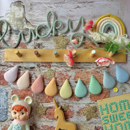 Sample Sale- Pastel Dream Droplet Garland