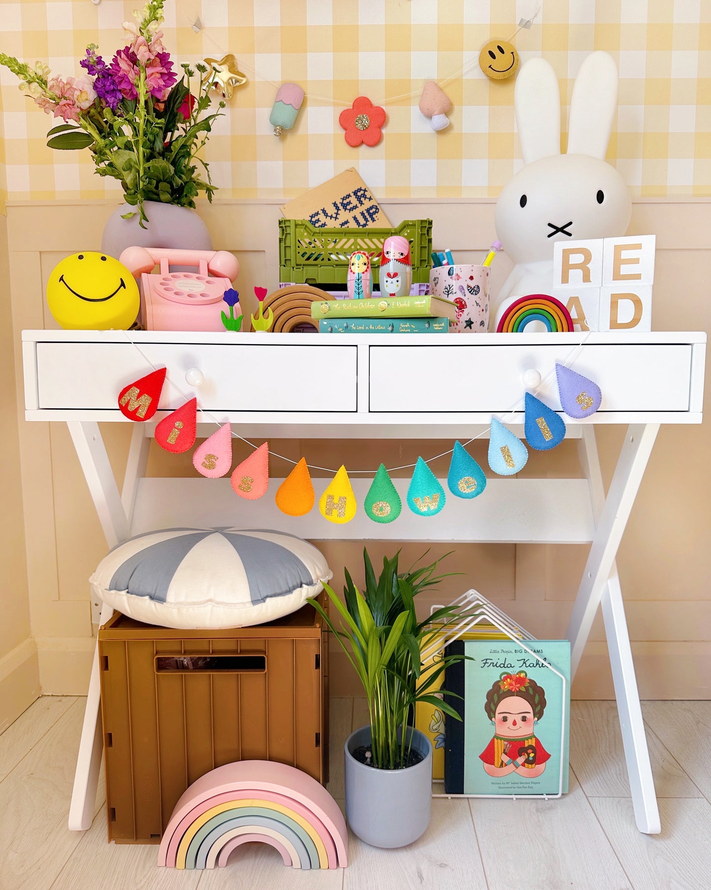 Personalised Name/Word Droplet Garland