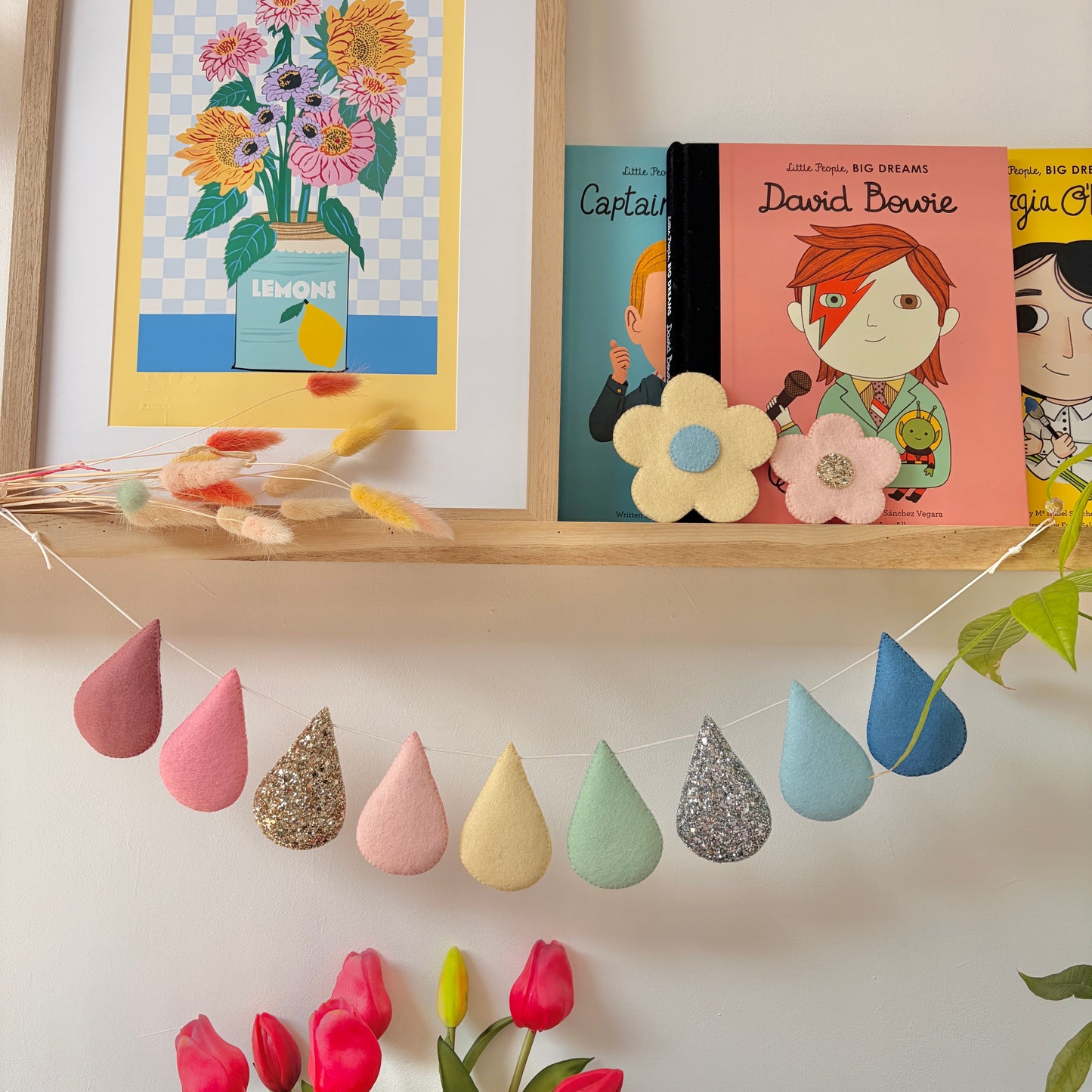 Blossom Droplet Garland