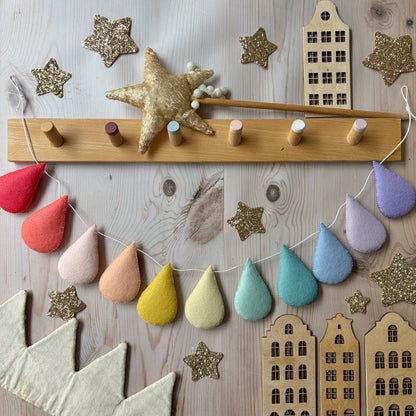 Sample Sale - Bright Pastels Droplet Garland
