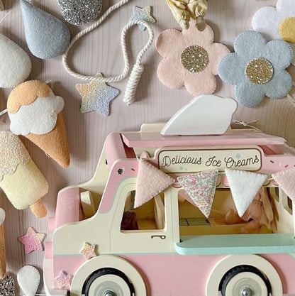 Dinky Bunting Garland - in your choice of colours