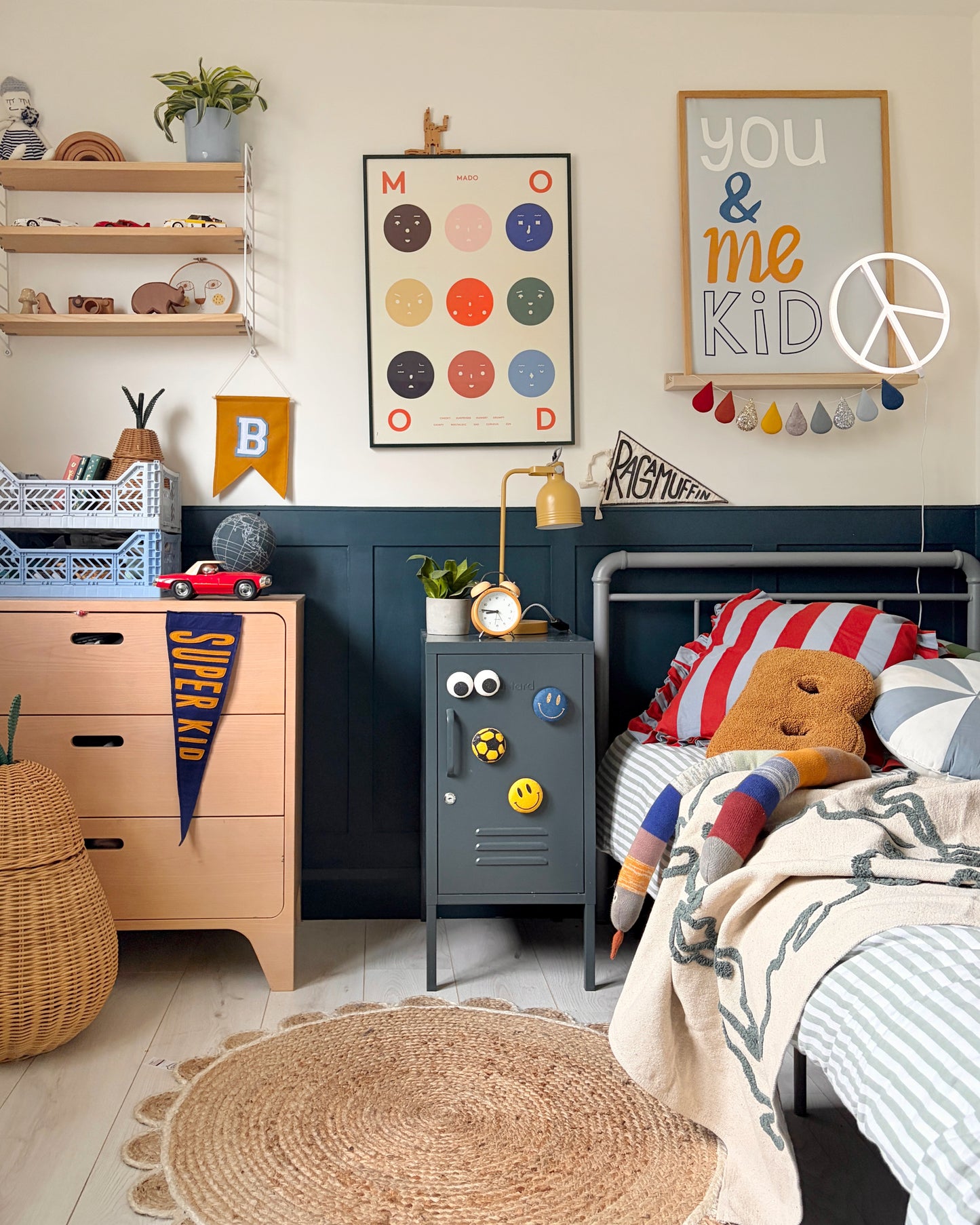 Earthy Tones Droplet Garland