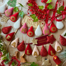 Load image into Gallery viewer, Personalised Droplet Garland with Lettering
