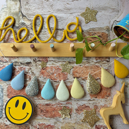Sample Sale- Sunny Skies Droplet Garland