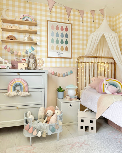 Softly Springtime Droplet garland