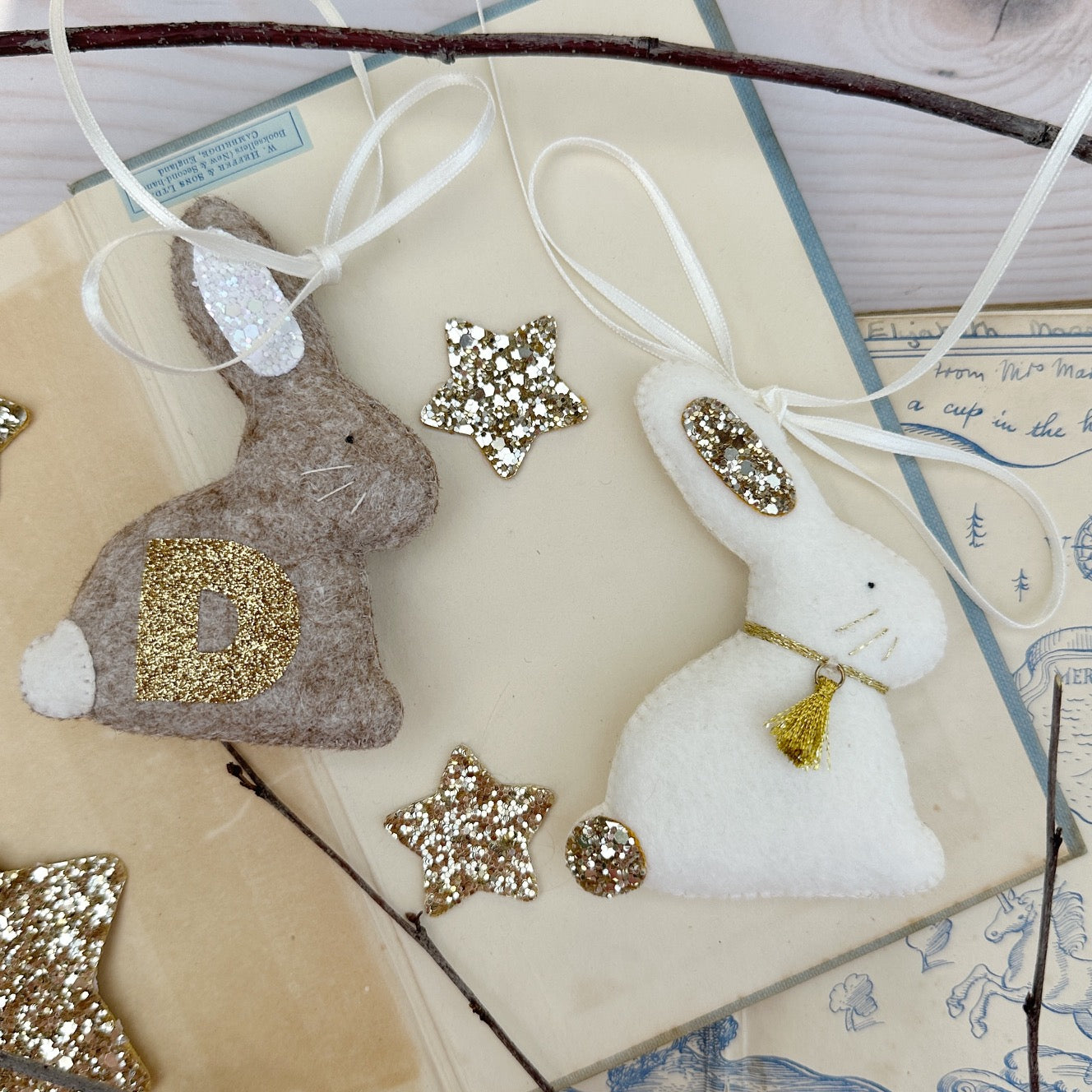 Custom Bunny Decoration