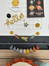 Load image into Gallery viewer, Rocket Garland - made in your choice of colours, made to order
