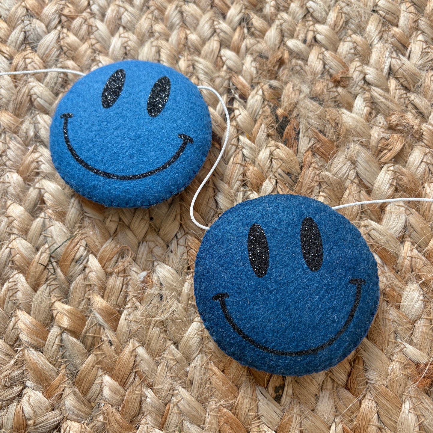 Sample Sale - Smiley Garland in Yellows and Blues