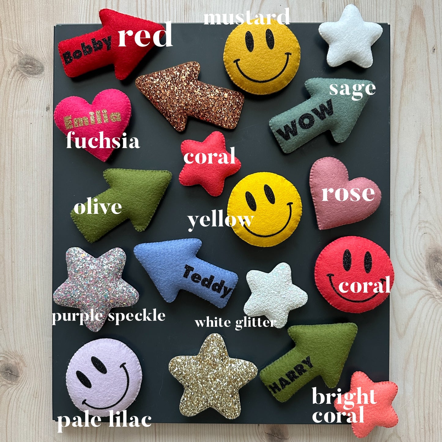 Magnets Collection 1 (Made in your choice of colours)