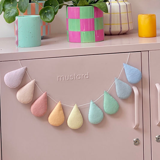 Sample Sale- Pastel Dream Droplet Garland