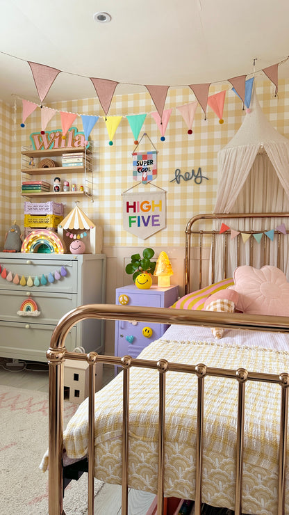 Bright Pastels Droplet Garland