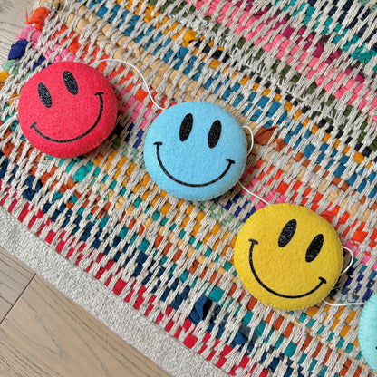 Sample Sale -Colourful Smiley Garland
