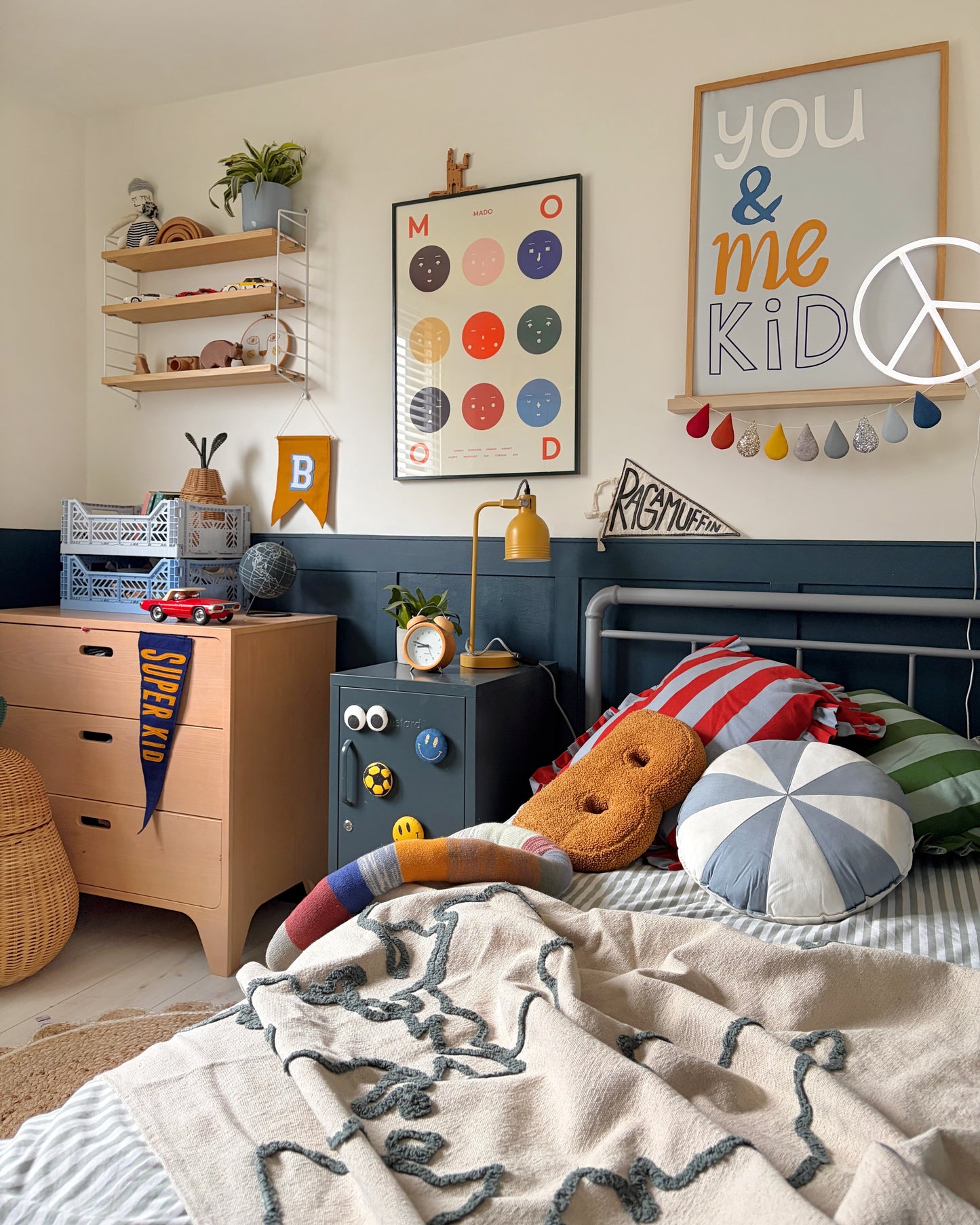 Earthy Tones Droplet Garland