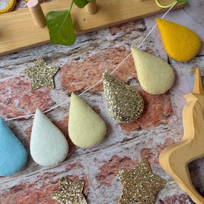Sample Sale- Sunny Skies Droplet Garland