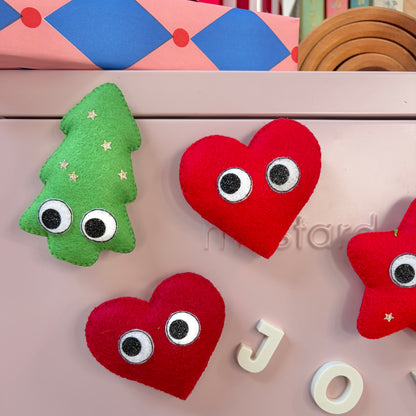 Googly Eye Festive Magnets