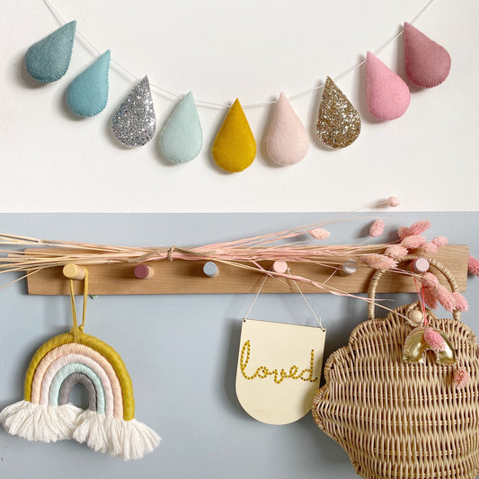 Sample Sale- Springtime Droplet Garland