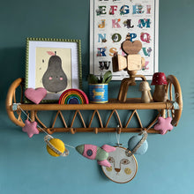 Load image into Gallery viewer, Rocket Garland - made in your choice of colours, made to order
