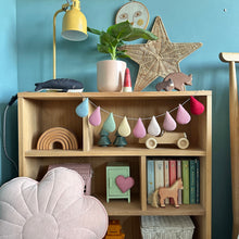 Load image into Gallery viewer, Gingham Garland with Pinks (New)
